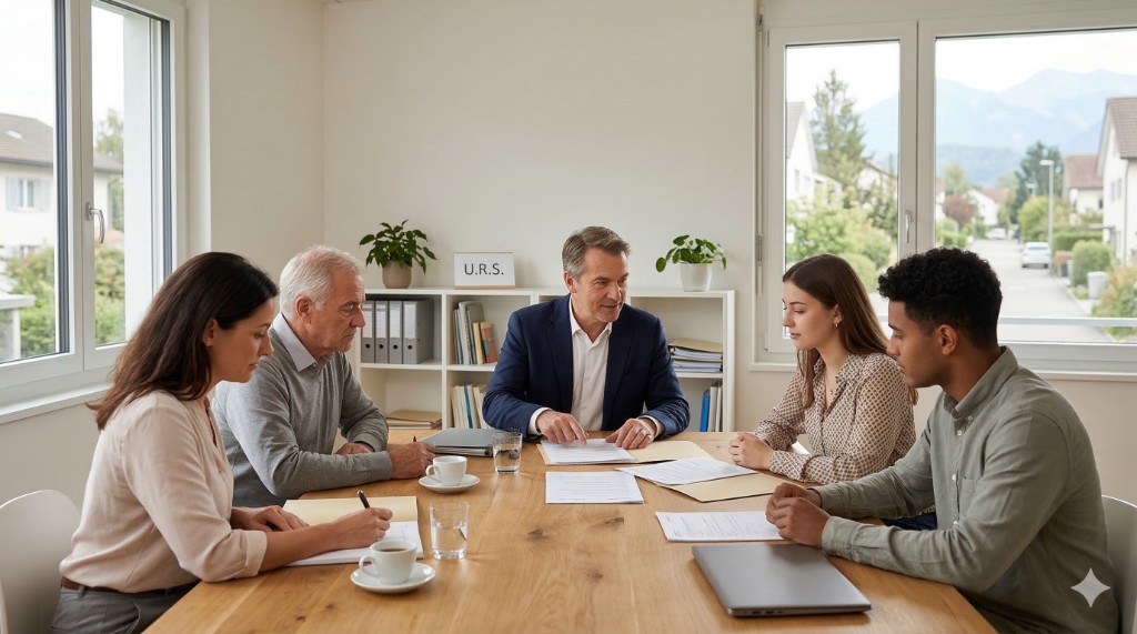 Rechtsdokumente auf einem Tisch